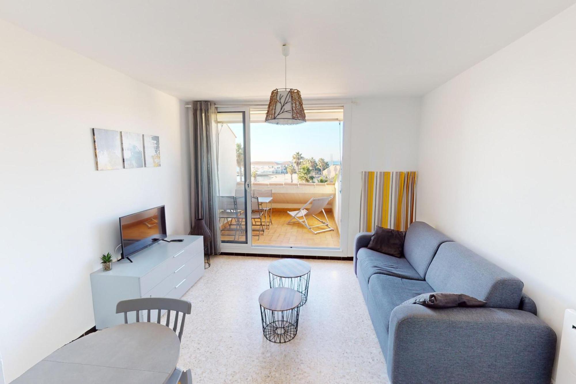 Appartement T2 Vue Plage Meze Proche Sete Exteriér fotografie